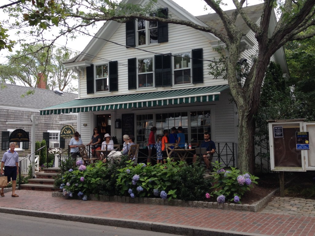 Busy busy Edgartown Books!